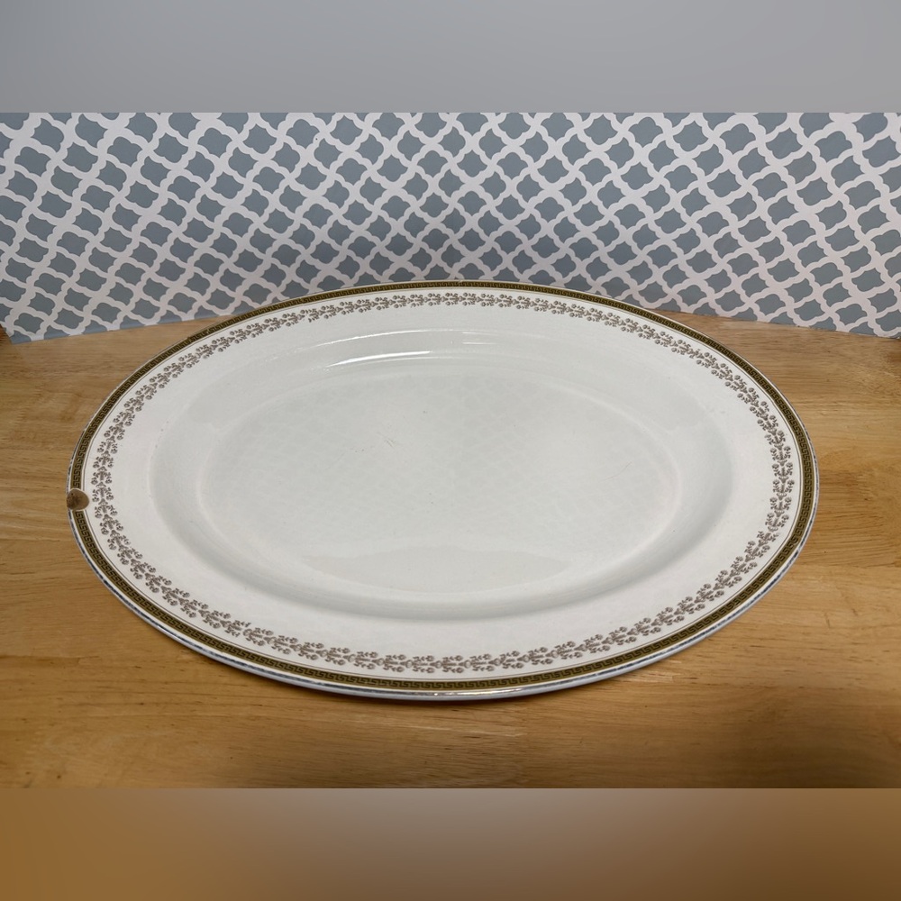 Johnson Bros England Oval Platter 18” x 13.5” – Vintage